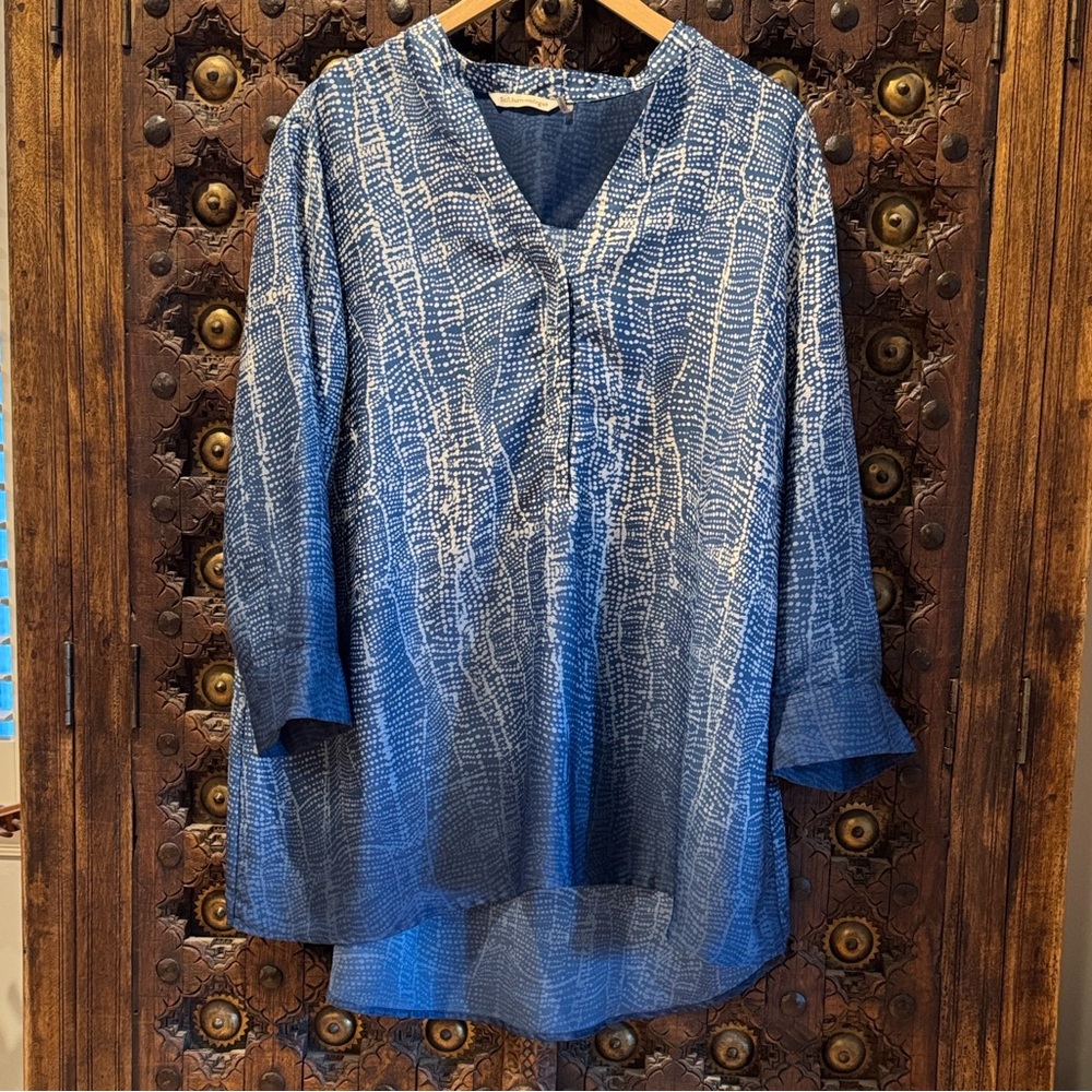 Soft Surroundings silky ombré tunic